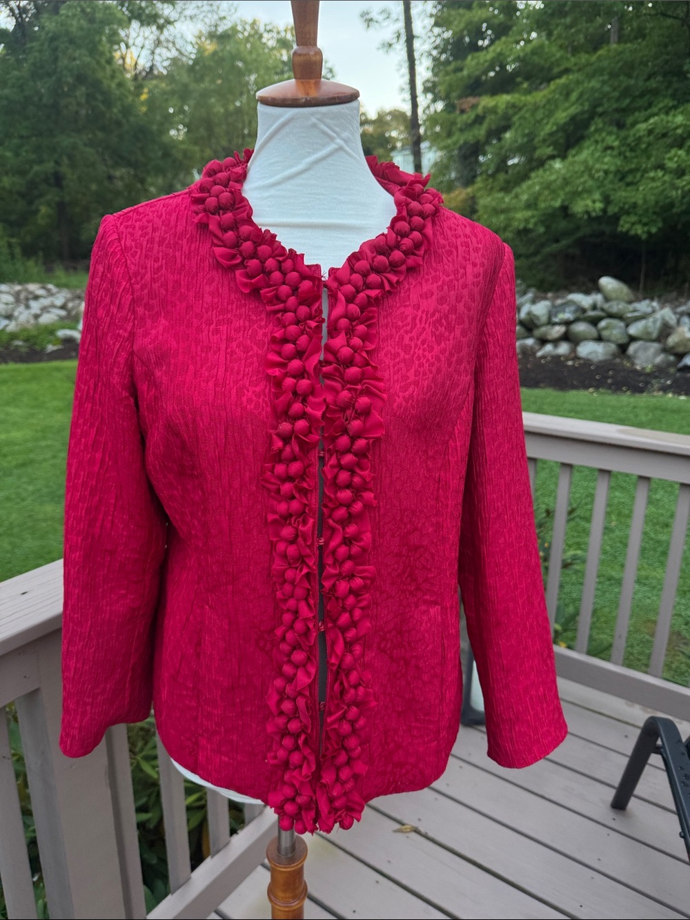 Chico’s Red Blazer/Jacket